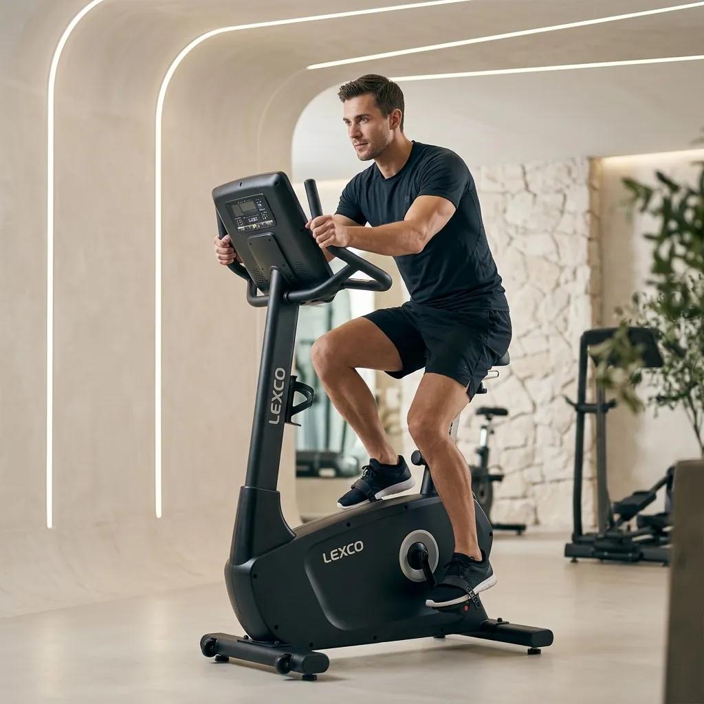 Lexco LU8A Upright Bike